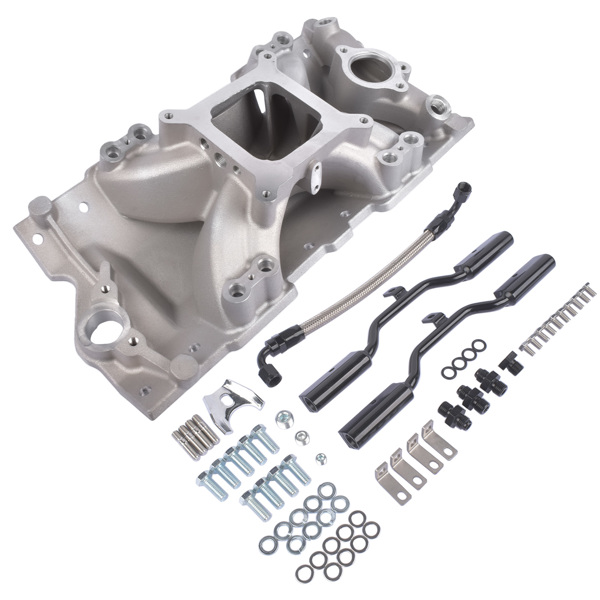 4150 EFI Single Plane Intake Manifold with Fuel Rail for Chevy Small Block Gen I