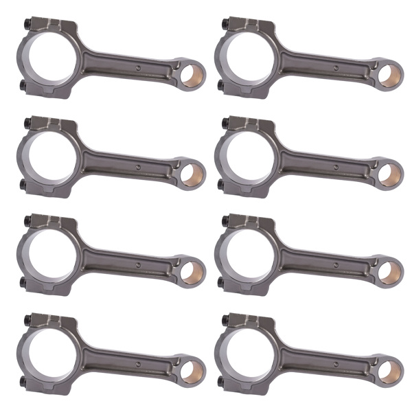 Set of 8 Floating Pin Connecting Rod w/ Bushing For GM 5.3L 6.0L LS2 LS3 Gen IV