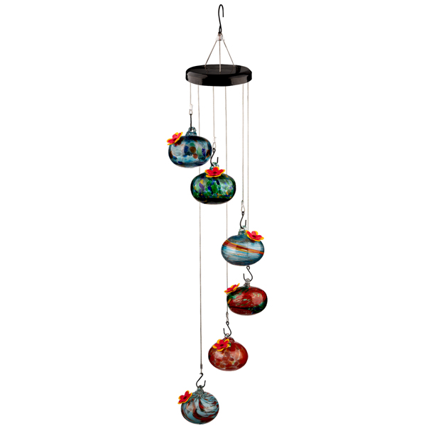 Wind Chimes Hummingbird Feeder【Shipment from FBA】