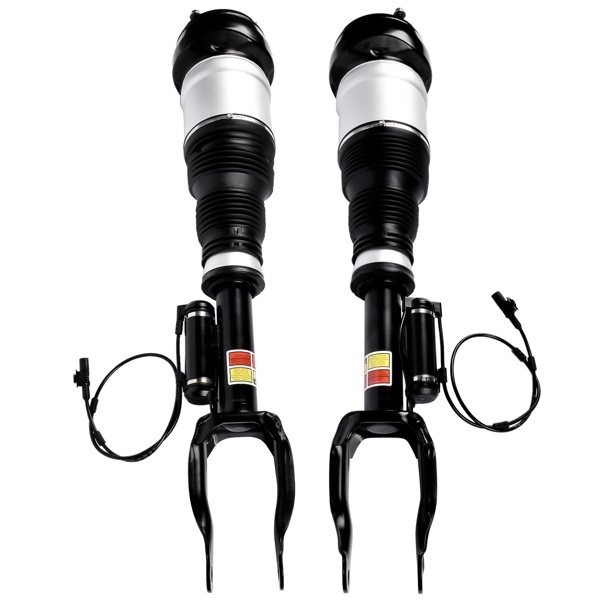 Pair Front Left & Right Air Suspension Shock Struts w/ ADS for Mercedes-Benz M GL Class W166 X166 GL350 GL500 ML350 ML500 1663201313 1663201413