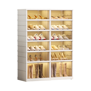 <b style=\\'color:red\\'>Shoe</b> Storage Cabinet 6 Tiers for 24 Pairs, Portable <b style=\\'color:red\\'>Shoe</b> <b style=\\'color:red\\'>Rack</b> Organizer for Entryway Foldable <b style=\\'color:red\\'>Shoe</b>