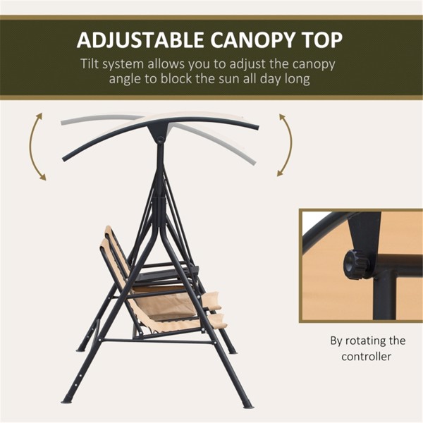 Outdoor Patio Swing Chair ( Amazon Shipping)（ Prohibited by WalMart ）