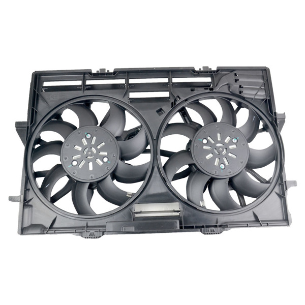 Radiator Cooling Fan Assembly for 12-17 Audi A6 C7 4G A7 3.0 TDI TFSI 4H0959455T 4H0959455A 4H0959455N