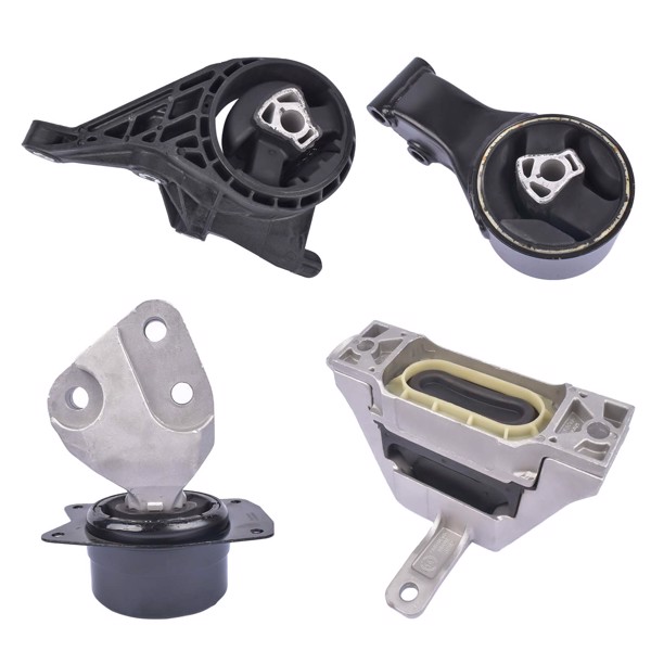 4Pcs Engine Motor Mount & Auto Trans Mounts Set for Chevy Malibu 2013-2015 2.5L