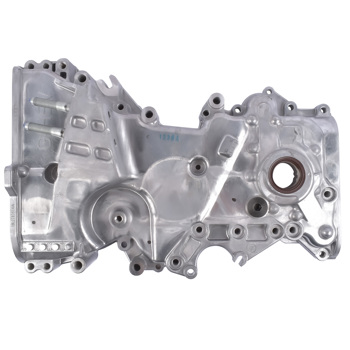 Cover Assy-Timing Chain & Oil Pump/Timing Engine Cover & Oil Pump for Kia Optima 2017-2020 Hybrid EX Sedan 4-Door 2016-2019 Hyundai Sonata 2.0L 21350-2E450 21350-2E410