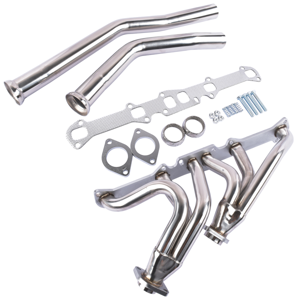 Stainless Steel Performance Exhaust Headers For Ford Merc L6 144/170/200/250 CID