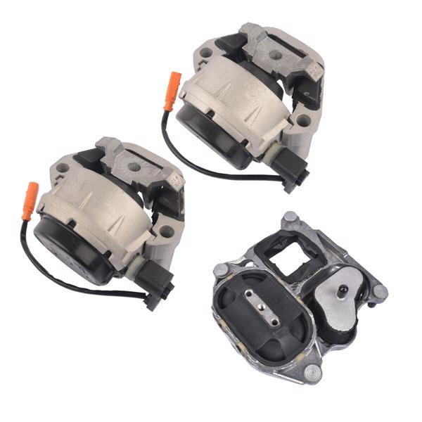 Automatic Transmission & Engine Mounts Fits Audi A6 A7 Quattro 3.0L 2012-2018 4M0399153AA 4M0399153Q