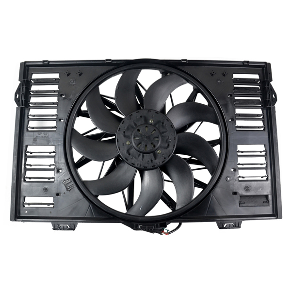 Radiator Engine Electric Cooling Fan for Porsche Panamera 3.6L 4.8L V8 2010-2016 97010606103 97010606104