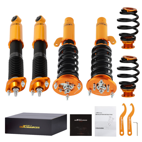 Front+Rear Coilovers Lowering Kit fit for BMW E46 328 325 330 1998-2005 Shock Absorber Spring Struts 68420448