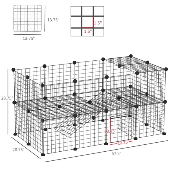 Small Animal Cage ( Amazon Shipping)（Prohibited by WalMart）