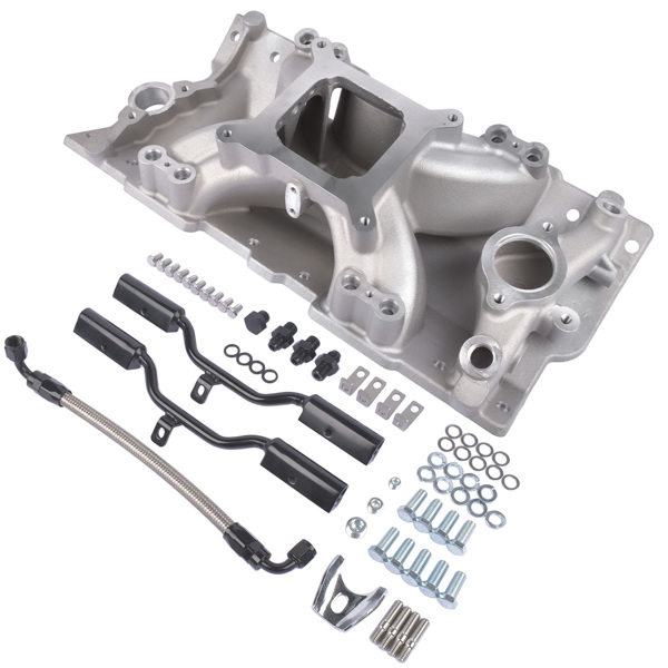 4150 EFI Single Plane Intake Manifold with Fuel Rail for Chevy Small Block Gen I