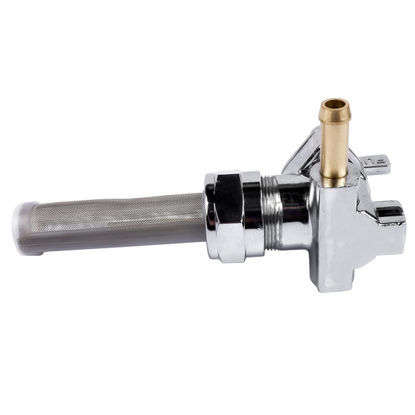 Left Spigot Petcock Fuel Valve 22mm for Harley Sportster 883 1000 1200 62129-75T 