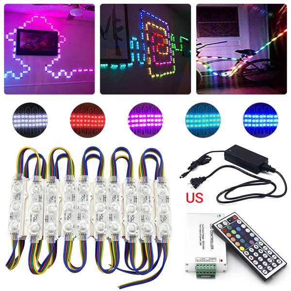 RGB 5050 LED Storefront Window LED Module Light Waterproof Letter Sign Lights US