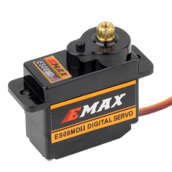 For AXIAL SCX24 Upgrade Micro Servo Metal Gear & Mount For 1/24 RC EMAX ES08MAII