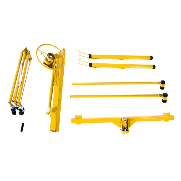 Drywall Panel Lifter Drywall Panel hoist Panel Hoist Jack Lifter 11ft yellow color