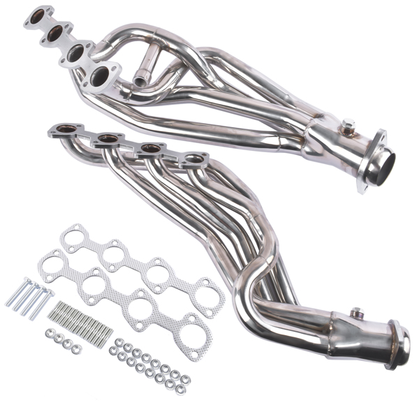 Exhaust Headers Kit Stainless Steel for Ford Mustang GT 4.6L V8 1996-2004