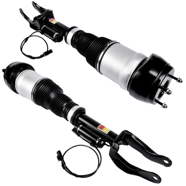 Pair Front Left & Right Air Suspension Shock Struts w/ ADS for Mercedes-Benz M GL Class W166 X166 GL350 GL500 ML350 ML500 1663201313 1663201413