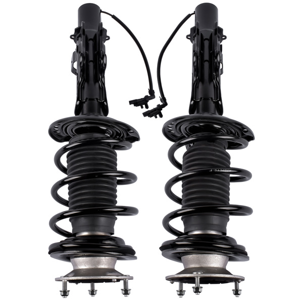 Pair Front Left & Right Shock Strut Coil Spring Assembly with Electric For Cadillac ATS 2013-2019 23247469 19300064 23247470 19300065