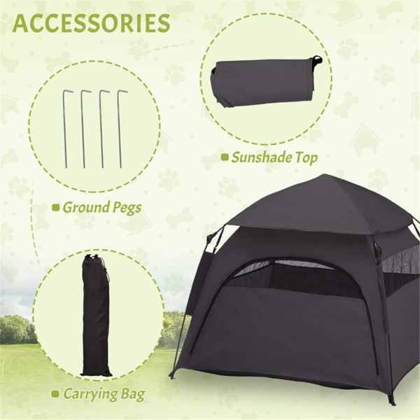 Pop Up Dog Tent / Pet Camping Tent ( Amazon Shipping)（Prohibited by WalMart）