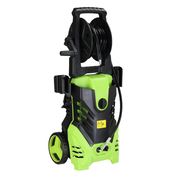 110V,3000PSI 701A 110V,3000PSI,1800W high pressure cleaning machine green