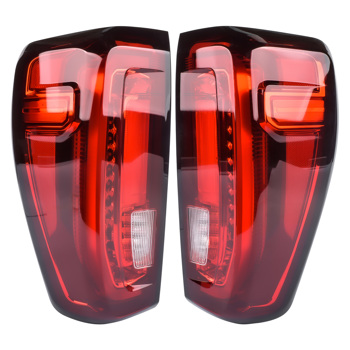 2PCS Left&Right LH + RH LED Tail Light For GMC Sierra 1500 2500 3500 HD Rear Brake Stop Lamp W/Bulbs 2019-2022 2800310 84760017 2801310 84760018