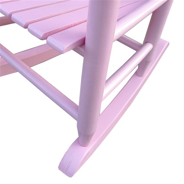 Children's  rocking light pink chair- Indoor or Outdoor -Suitable for kids-Durable