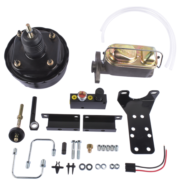 Power Brake Booster Conversion Kit for Ford Mustang 64-66 Adjustable Block Valve