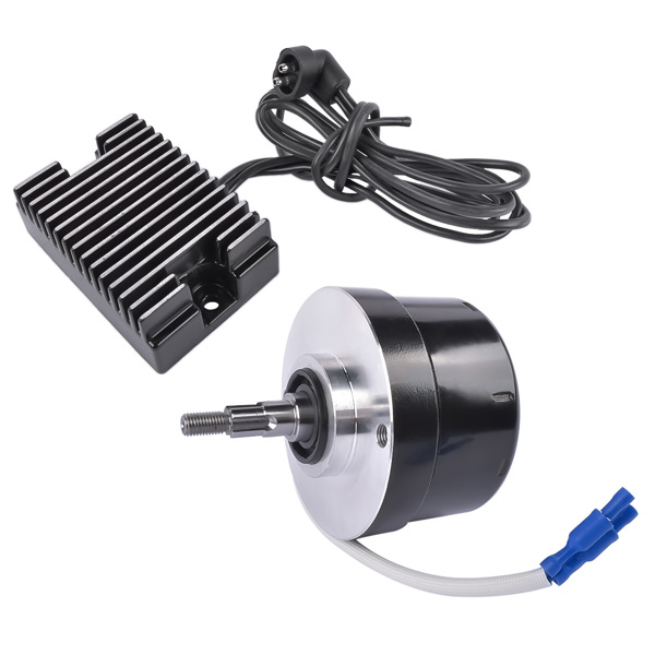 17 Amp 12 Volt Alternator Generator Conversion Kit 32-0371 For Harley-Davidson