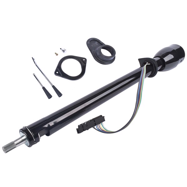 35" Manual Black Floor Shift Steering Column for 67-72 Chevy/ GMC C10 C20 Pickup