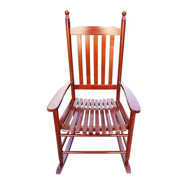 wooden porch rocker chair  Brown