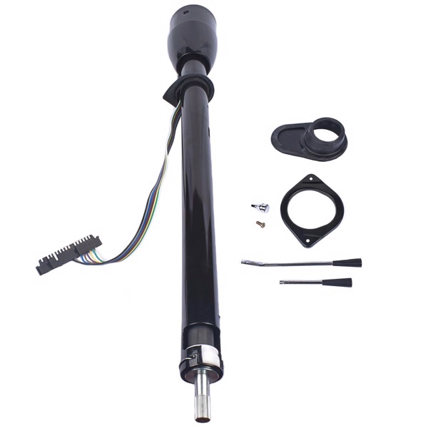 35" Manual Black Floor Shift Steering Column for 67-72 Chevy/ GMC C10 C20 Pickup