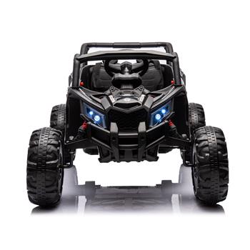 12V Ride On Car with Remote Control,UTV ride on for kid,3-Point Safety Harness, Music Player (USB Port/Volume Knob/Battery Indicator), LED Lights, High-Low Speed Switch - Off-Road Adventure for Kids