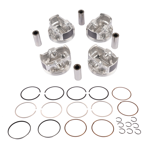 Set of 4 Engine Pistons Rings Kit 55567934 for Chevy Cruze 11-16 1.8L 2H0 F18D4