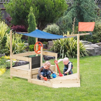 Kids Sandbox with Cover ( Amazon Shipping)（Prohibited by WalMart）