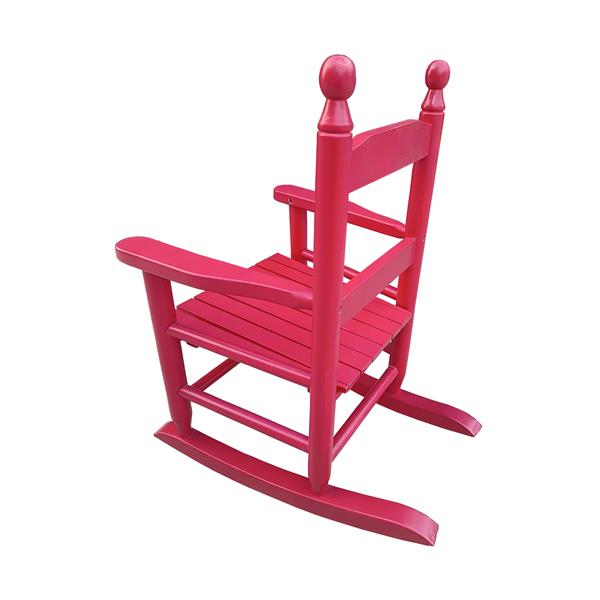 Children's rocking rose red chair- Indoor or Outdoor -Suitable for kids-Durable