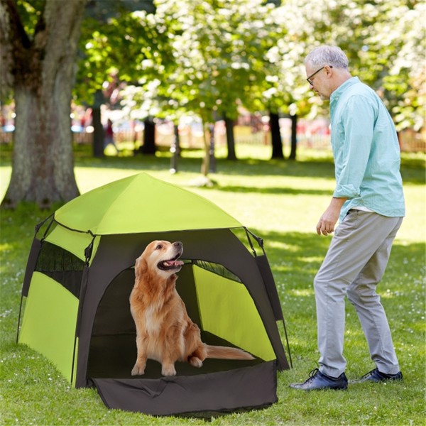 Pop Up Dog Tent / Pet Camping Tent ( Amazon Shipping)（Prohibited by WalMart）