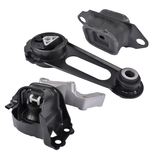 3Pcs Engine & Trans Mount w/ Bracket for Nissan Versa/Versa Note 1.6L 2012-2019 112101HS0A 113601HC0B 112201HA0B