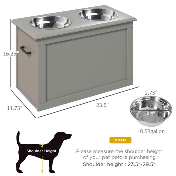 Dog bowls /Pet Feeding Storage   ( Amazon Shipping)（Prohibited by WalMart）