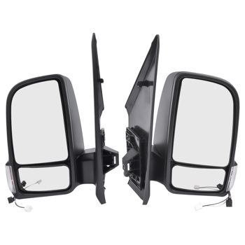 Pair Rear View Mirrors LH + RH Fits Mercedes/Freightliner Sprinter 1500 2500 3500 2019-2022 9108102802 9108101702