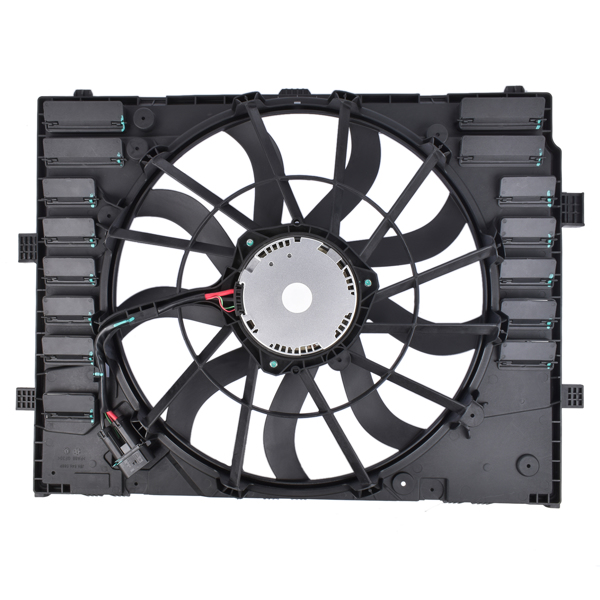 Engine Cooling Fan Assembly for VW Touareg 3.0L 3.6L V6 Sport Utility 7P0121203K 7P0121203E