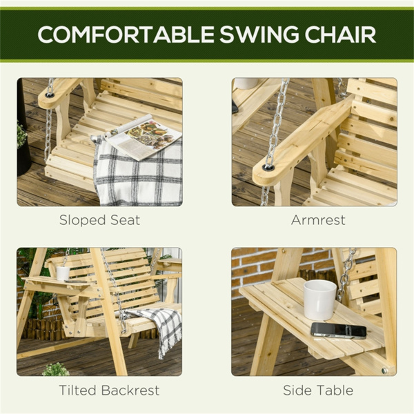 2-Seat Outdoor Porch Swing