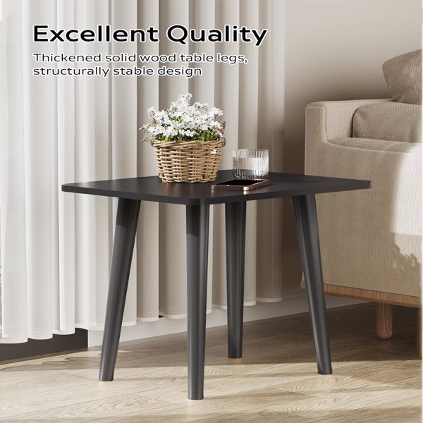 Side Table, Small Table, Modern Home Decor Bedside Table for Living Room Bedroom Balcony Office,Easy to Assemble（No shipments on weekends）