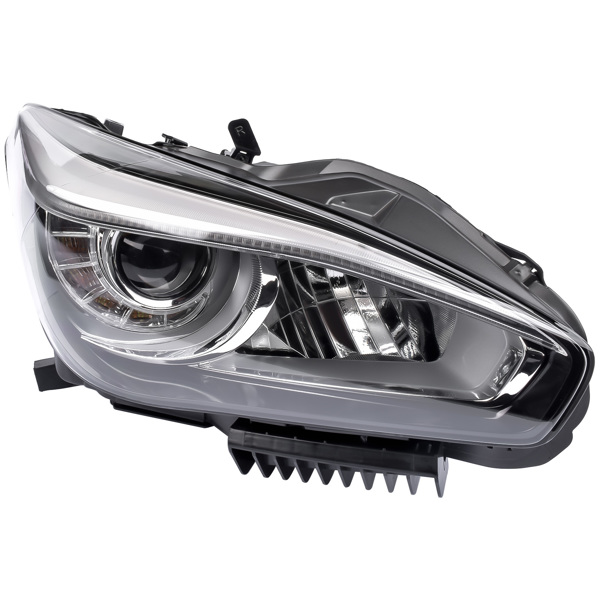 LED Headlamp Headlight Lamp Assembly For Infiniti Q70 2015-2019 NON AFS Right Passenger Side 26010-4AP0A 260104AP0A 26010-4AP0B 260104AP0B