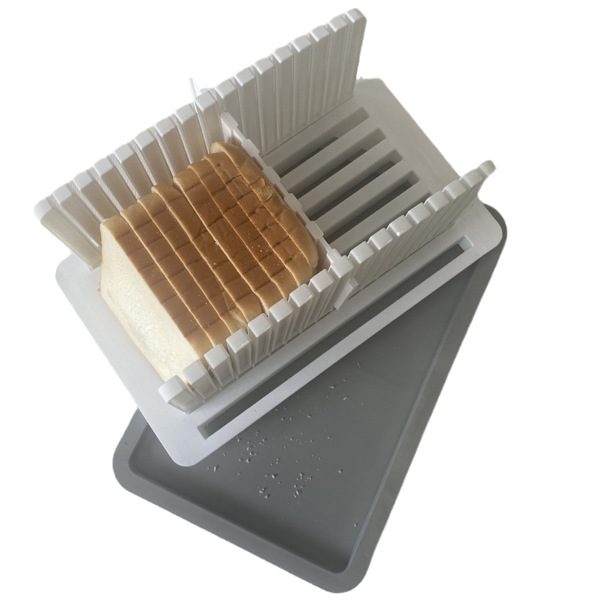 Bread Slicer for Homemade Bread, Compactable and Adjustable Bread Slicing【Shipment from FBA】