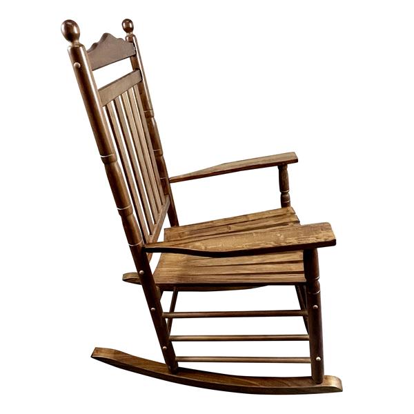 BALCONY PORCH ADULT ROCKING CHAIR  OAK