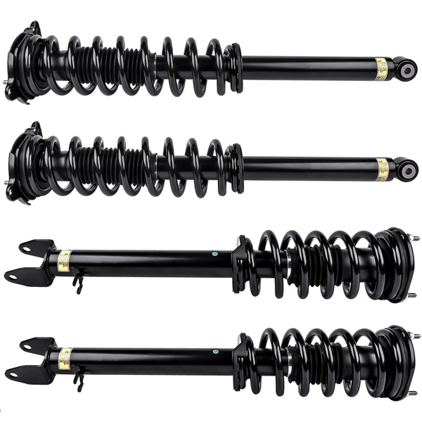 4x Shock Strut Coil Spring Assembly Front Rear for Tesla Model S 2011-2016 RWD 101561900A 101561900B 101562000A 101562000B