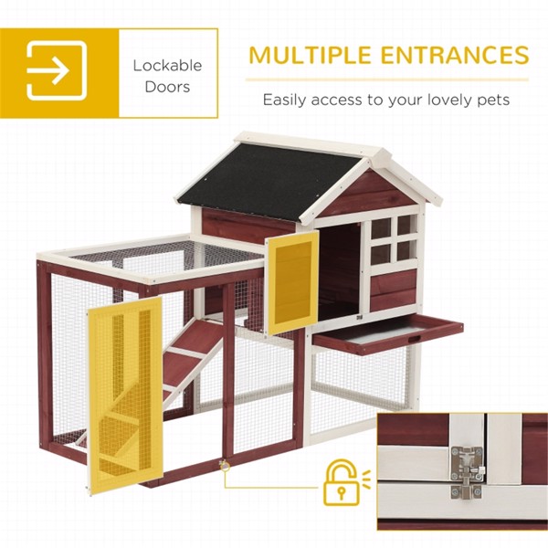 Small Animal Cage /Rabbit Hutch ( Amazon Shipping)（Prohibited by WalMart）