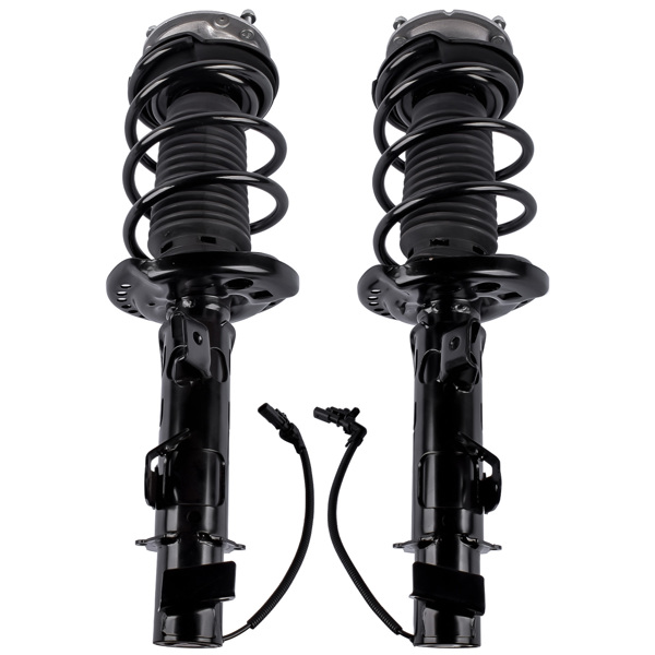 Pair Front Left & Right Shock Strut Coil Spring Assembly with Electric For Cadillac ATS 2013-2019 23247469 19300064 23247470 19300065