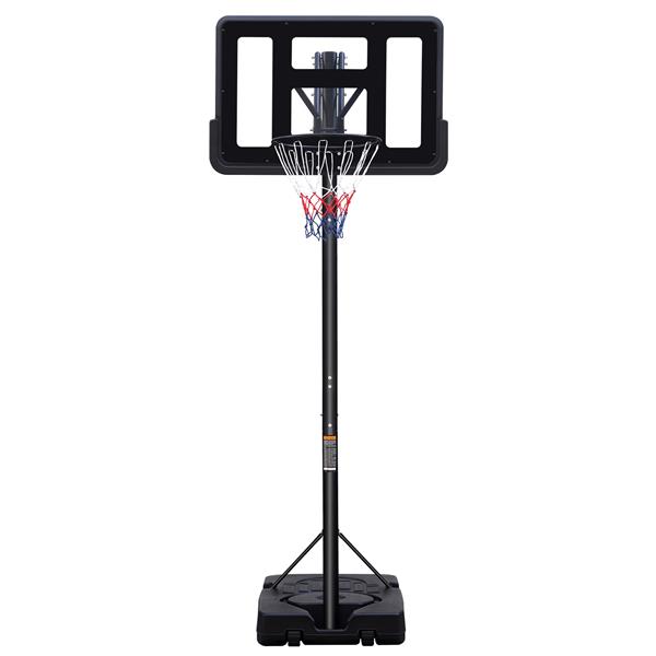 Teenagers Portable Basketball Hoop Height Adjustable basketball hoop stand 7.5ft - 10ft with 44 Inch Backboard and Wheels for Adults Teens