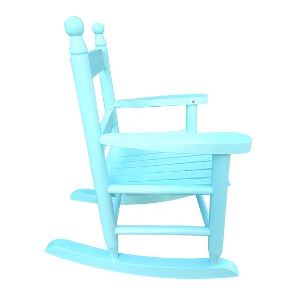 Children's rocking light Light Blue chair- Indoor or Outdoor -Suitable for kids-Durable